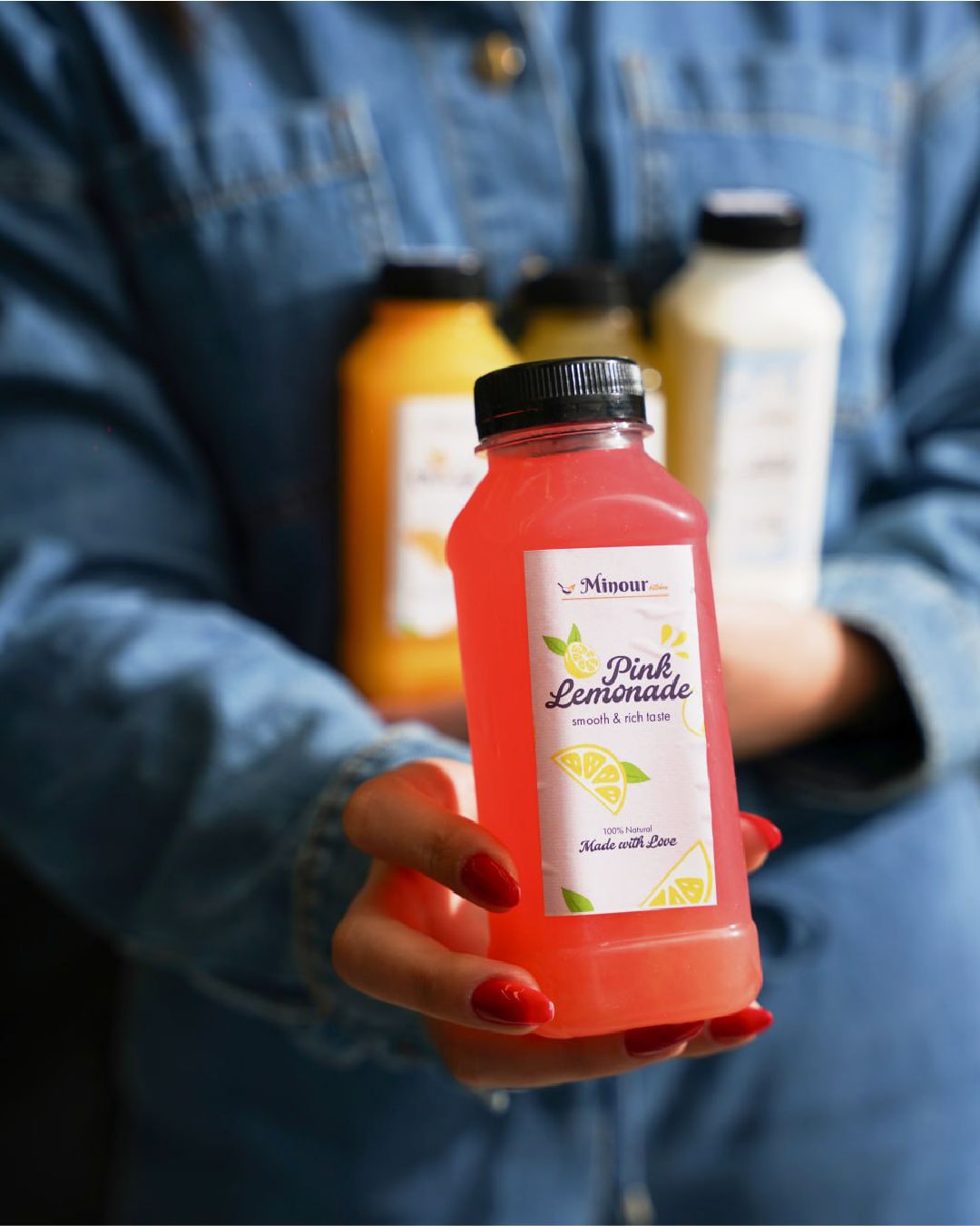 Minour Pink Lemonade fresh drink